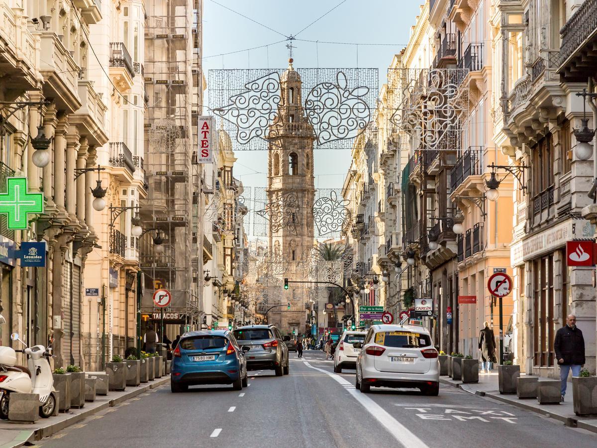 Travel Habitat Atico Calle Comedias Appartement Valencia Buitenkant foto